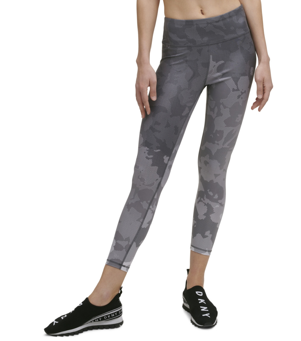 DKNY Sport Women Botanica 7/8 Leggings Gray Size M
